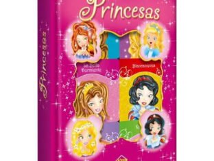 Princesas 6 Libritos Acartonados Cofre Imantado