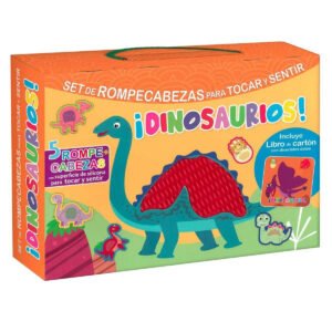 Dinosaurios, Set de Rompecabezas sensorial
