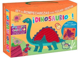 Dinosaurios, Set de Rompecabezas sensorial