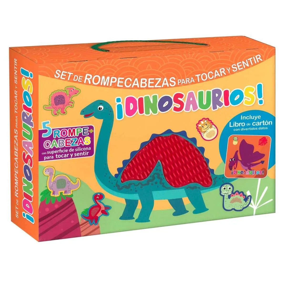 Dinosaurios, Set de Rompecabezas sensorial