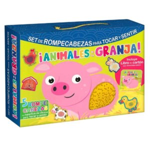 Animales de la Granja, Set de Rompecabezas sensorial