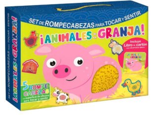 Animales de la Granja, Set de Rompecabezas sensorial