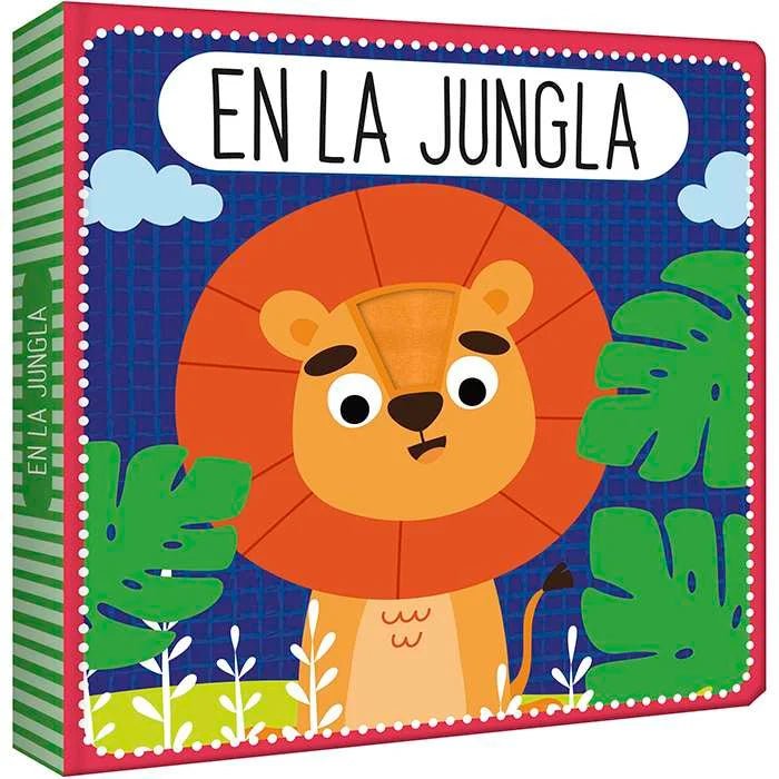 EN LA JUNGLA Libro con fieltro - Toca y siente
