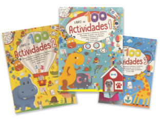 2x3 Libros 100 Actividades para niños de 6 a 10 años